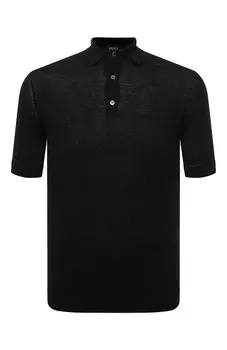 Поло из шелка и льна MUST
