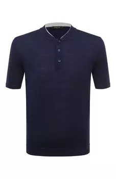 Поло из шелка и льна Svevo