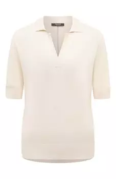Поло из шелка и вискозы Freeage