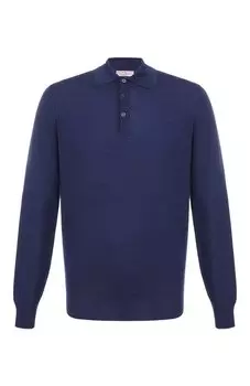 Поло из шерсти и кашемира Brunello Cucinelli