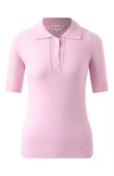 Поло из шерсти и кашемира Marni