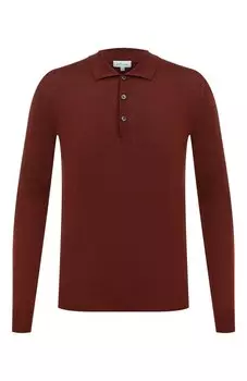 Поло из шерсти и шелка Brioni