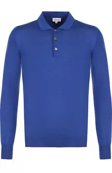 Поло из шерсти и шелка Brioni