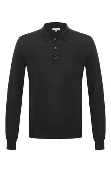 Поло из шерсти и шелка Brioni