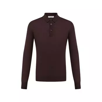 Поло из шерсти и шелка Gran Sasso