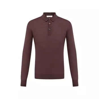 Поло из шерсти и шелка Gran Sasso