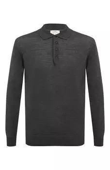 Поло из шерсти и шелка Pal Zileri