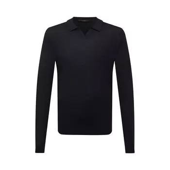 Поло из шерсти и шелка Windsor