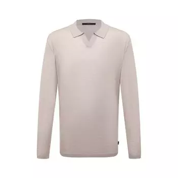 Поло из шерсти и шелка Windsor