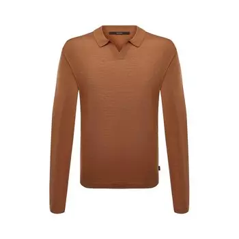 Поло из шерсти и шелка Windsor