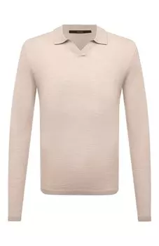 Поло из шерсти и шелка Windsor