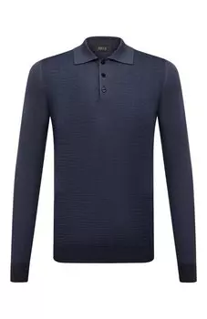 Поло из шерсти и шелка Zilli