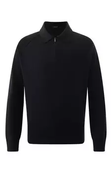 Поло из шерсти и шелка Zilli