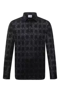 Поло из шерсти и шелка Zilli Sport