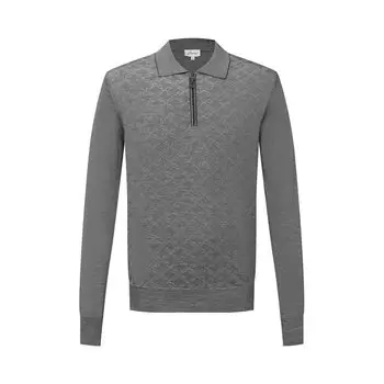 Поло из шерсти шелка Brioni