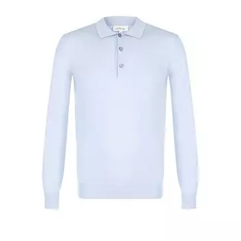 Поло из смеси шерсти и кашемира с шелком Brioni