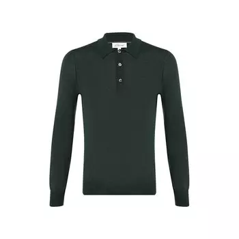 Поло из смеси шерсти и шелка Brioni