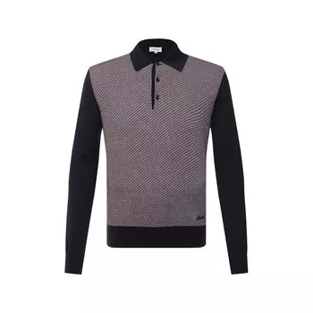 Поло из смеси шерсти и шелка Brioni