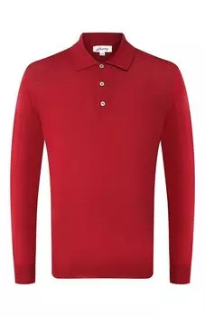 Поло из смеси шерсти и шелка Brioni