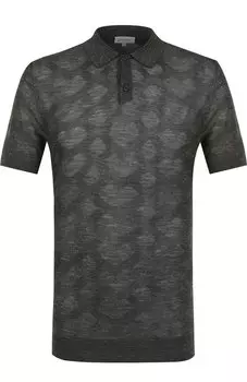 Поло из смеси шерсти и шелка Brioni