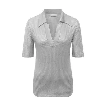 Поло из вискозы Dries Van Noten