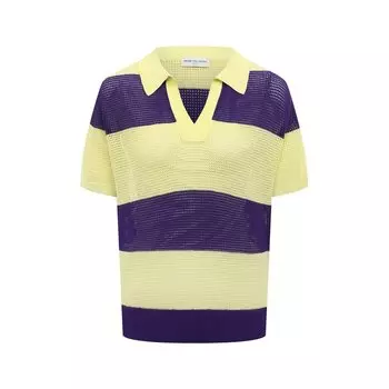 Поло из вискозы Dries Van Noten