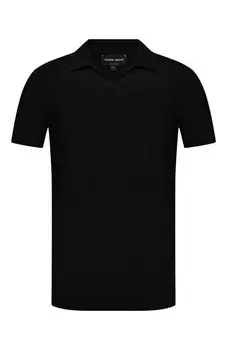 Поло из вискозы Giorgio Armani