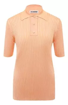 Поло из вискозы Jil Sander