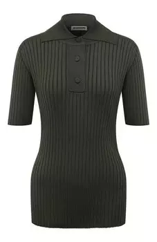 Поло из вискозы Jil Sander