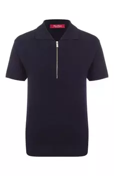 Поло из вискозы Max Mara Studio