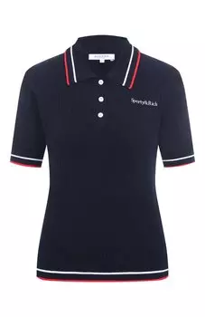 Поло из вискозы Sporty and Rich