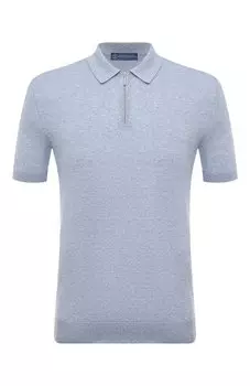 Поло изо льна и хлопка Andrea Campagna