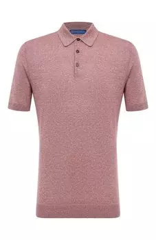 Поло изо льна и хлопка Andrea Campagna