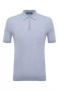 Поло изо льна и хлопка Andrea Campagna