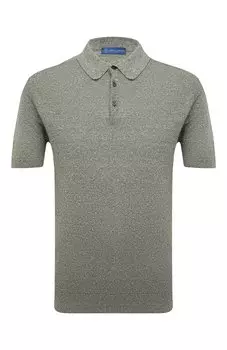 Поло изо льна и хлопка Andrea Campagna