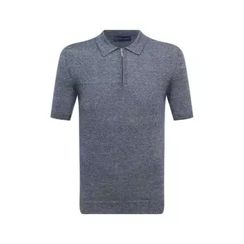 Поло изо льна и хлопка Andrea Campagna