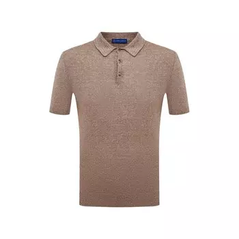 Поло изо льна и хлопка Andrea Campagna