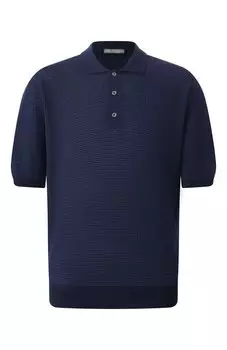 Поло изо льна и хлопка Cortigiani