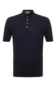 Поло изо льна и хлопка Daniele Fiesoli