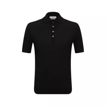 Поло изо льна и хлопка Daniele Fiesoli