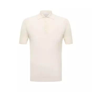 Поло изо льна и хлопка Daniele Fiesoli