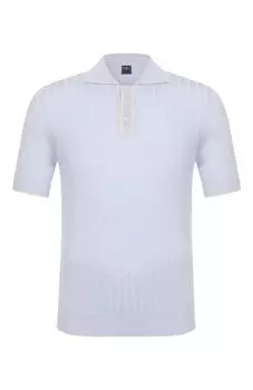Поло изо льна и хлопка Fedeli