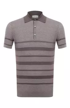 Поло изо льна и кашемира Brioni