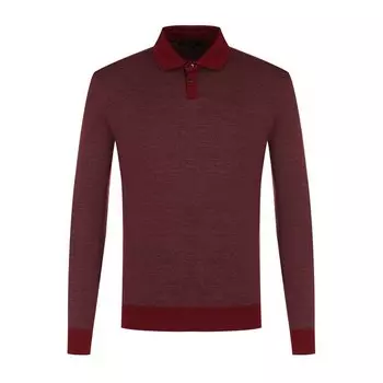 Поло с длинными рукавами из смеси кашемира и шерсти Loro Piana