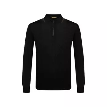 Поло с отделкой из кожи аллигатора Zilli