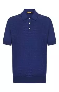 Поло с отделкой из кожи аллигатора Zilli