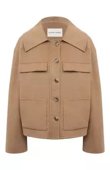 Полупальто из шерсти и кашемира Loulou Studio