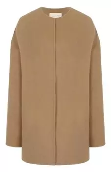 Полупальто из шерсти и кашемира Loulou Studio