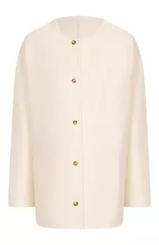 Полупальто из шерсти и кашемира Loulou de Saison