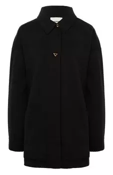 Полупальто из шерсти и шелка AERON